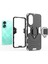 Oppo A58 4g Için Kılıf 360 &deg; Dönen Halka Darbeye Kapak Kickstand Askeri (Yurt Dışından) 4