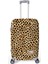 Kahverengi Leopar Desenli Pc Orta Boy Valiz (60CM) 16842 1