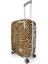 Kahverengi Leopar Desenli Pc Orta Boy Valiz (60CM) 16842 3