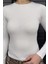 Bisiklet Yaka Kadın Body Bluz 4