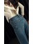 Relaxed Fit Koyu Mavi Jean 2