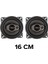 RST-160 16CM Tweeterlı Coaxıal 2X180WATT Yuvarlak Takım Hoparlör Speaker (2 Li Takım)Ial Takım Hoparlör 1