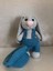 Lotushobievi Amigurumi Sevimli Tulumlu Tavşan 30CM 1