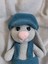 Lotushobievi Amigurumi Sevimli Tulumlu Tavşan 30CM 4