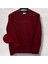 Unisex Bisiklet Yaka Oversize Şardonlu Basic Sweatshirt 1
