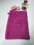 16x21 cm Pembe Havlu Banyo Kesesi Pamuklu 3