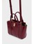 Bordo Kadın Mini Tote El ve Omuz Çantası 1