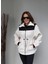 Ekru Termal Polar Ceket 5