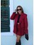Bordo Astarlı Süet Blazer Ceket 1