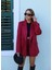 Bordo Astarlı Süet Blazer Ceket 5