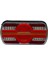 12V-24V STOP LAMBASI LEDLİ (KAYAR SİNYALLİ) (225*100 MM) UNIVERSAL 1