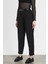 3965 Kemer Detay Pantolon Siyah 2