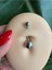 Cerrahi Çelik Göbek Piercing - Bar Uzunluğu 14MM(UZUN) - 1 Adet 4