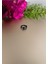 Tüylü Pirinç Siyah Halka Sıkıştırma Piercing / Earcuff /orbital / Helix - 1 Adet 2
