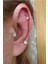 Cerrahi Çelik Tek Taş Piercing Set- Taş Çapı 3mm,4mm, 5mm-3 Adet 2