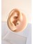 Cerrahi Çelik Tek Taş Piercing-Bar uzunluğu 8mm-(Taş Çapı 3mm) -1 Adet 5