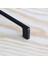 Metal Kulp 128 mm-12.8 cm Mobilya Çekmece Mutfak Dolabı Dolap Kapak Kulpları Siyah 3