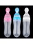 Bebek Silikon Sıkma Biberon S Gıdalı Pirinç Tahıl Besleyici 90ML-MAVI (Yurt Dışından) 5