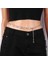 Trendy Parlak Kelebek Rhinestones Kadın Ince Kemer Altın Gümüş Metal Ayarlanabilir Bel Kemeri Punk Ince Vücut Zincirler Elbise Dekor (Yurt Dışından) 1