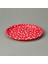 Kalpli Metal Tepsi - Kırmızı / Pembe - 35X35 cm 1