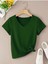 Kadın V Yaka Baskılı & Düz Beyaz Oversize T-Shirt Salaş Boyfirend 1