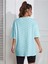 Cepte Flamingo Baskılı Kadın Oversize Salas T-Shirt Boyfriend 2