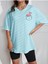 Cepte Flamingo Baskılı Kadın Oversize Salas T-Shirt Boyfriend 3