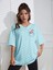 Cepte Flamingo Baskılı Kadın Oversize Salas T-Shirt Boyfriend 4