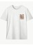Butterflies Baskılı Kadın Oversize Salaş T-Shirt Boyfirend 3