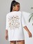 Butterflies Baskılı Kadın Oversize Salaş T-Shirt Boyfirend 1