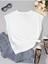 Çiçek Baskılı Oversize V-Yaka T-Shirt Salaş Boyfirend 2