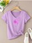Kadın Oversize Salas V Yaka T-Shirt Salaş 1