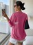 Kadın Cherısh Tıme Effect Baskılı Oversize Salaş T-Shirt Boyfriend 1