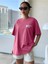 Kadın Cherısh Tıme Effect Baskılı Oversize Salaş T-Shirt Boyfriend 3