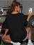 Kadın Ejderha Baskılı Oversize T-Shirt 2