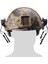 Kask Hızlı Ray Montaj Parçaları Kulaklık Ray Adaptörü Kulaklık Tutucu Seti Kask Rayı Süspansiyon Braketi Kask Aksesuarları-Haki (Yurt Dışından) 4