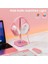 Kulaklık Braketi Ekran Rafı Rgb Arka Aydınlatma Baş Üstü Stand Tutucu Masaüstü Düzenleyici Dikey Braket Askısı, Pembe (Yurt Dışından) 4