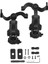 Kulaklık Ray Montaj Braketi 360° Dönebilen Kulaklık Kask Kılavuzu Adaptörü Ops Core Arc ve Team Wendy Rail-A Için Uygundur (Yurt Dışından) 1