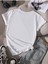 Kadın Baskılı Kadın Oversize V Yaka T-Shirt Salaş 2