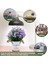 Silhouette 4 Parça Yapay Bonsai Çiçeği, Teneke Çiçek Kovası Ile, Retro Düğün Parti Masa Merkezi Dekorasyonu Için Uygundur (Yurt Dışından) 3