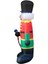 Silhouette 2.4m Fındıkkıran Noel Şişme LED Işık Up Dekor Açık Tatil Dekorasyon Noel Şişme Bebek-Abd Plug (Yurt Dışından) 4