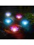 Silhouette 2 Adet Lotus Güneş Fener, Yüzer Havuz Işıkları Rgb LED Güneş Işıkları Lotus Çiçeği Su Geçirmez Yüzer Lamba D (Yurt Dışından) 3