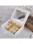 Silhouette 10'lu Paket Cupcake Kutuları, 12 Çıkarılabilir Parçalı Cupcake Kapları ve Muffinler Için Vitrinli Cupcake Tutucular (Yurt Dışından) 3