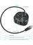 Iki Sessiz Anahtar Eğitim Adaptörü Çift Rj9 Soketleri Rj9 Kulaklık Erkek Fişi Çağrı Merkezi Kulaklık Eğitim Adaptörü 4P4C (Yurt Dışından) 5
