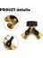 Silhouette 2 Paket Pirinç Bahçe Hortumu Ayırıcı 2 Yollu, 34 Inç Hortum Bağlantısı Musluk Ayırıcı, Hortum Y Ayırıcı, Hortum Tıkaç Adaptörü (Yurt Dışından) 3