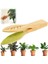Silhouette 2pcs Yaprak Temizleme Maşası, Bitki Yaprağı Temizleme Maşası, Ahşap Saplı Bitki Yaprağı Lint Temizleyici, Yaprak Temizleme Aracı (Yurt Dışından) 2