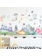 Silhouette Snow Mountain Hayvan Parkı Duvar Sticker Çocuk Odaları Için Duvar Dekor Duvar Çıkartmaları Ev Dekor Sanat Resimleri Çıkarılabilir Çıkartmalar (Yurt Dışından) 5