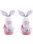 Silhouette 2pc Peluş Paskalya Cüceleri ve Paskalya Yumurtaları-Kapalı Bahar Dekorasyonu-Tavşan Kulakları (Yurt Dışından) 1