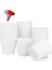 Silhouette 24PCS 4 Inç Saksı Tabakları Saksılar Fidanlık Saksıları ve Açık Kapalı Bitkiler Için 24 Etiket Beyaz (Yurt Dışından) 1
