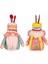 Silhouette 2'li Gnome Yüzsüz Bebek Paketi - Doğum Günün Kutlu Olsun - Dekoratif Bebek - Isveç Tomte - Iskandinav - Doğum Günü Si (Yurt Dışından) 1